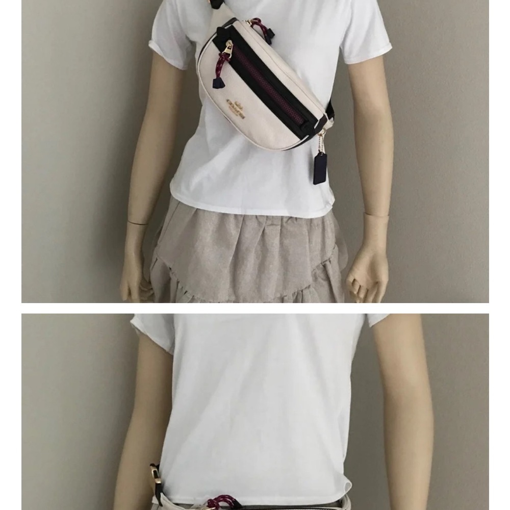 Coach Cream Crossbody Bag Versatile Design